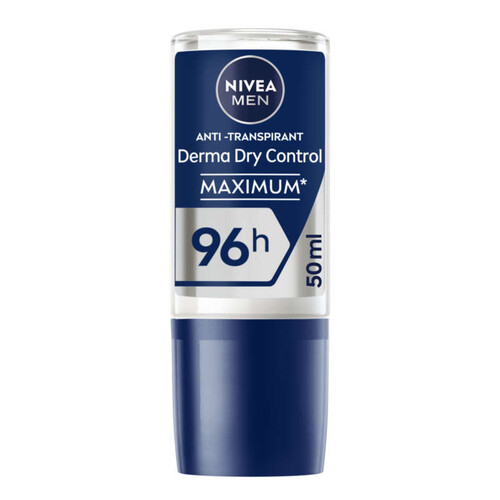 Nivea Men anti perspirant derma dry control 96H - 50ml
