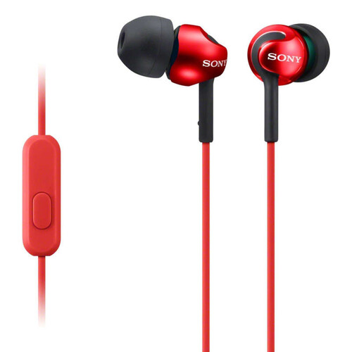 Sony Ecouteurs Intra-Auriculaires Ex110Ap Rouges