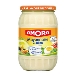 Amora Mayonnaise De Dijon Bocal 725g