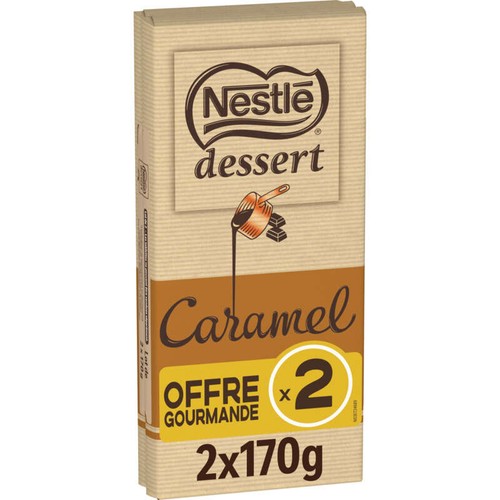 Nestlé Dessert Lait caramel 2x170g