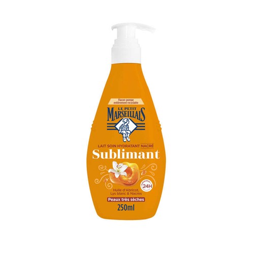 Le Petit Marseillais Lait Sublimant Abricot 250ml