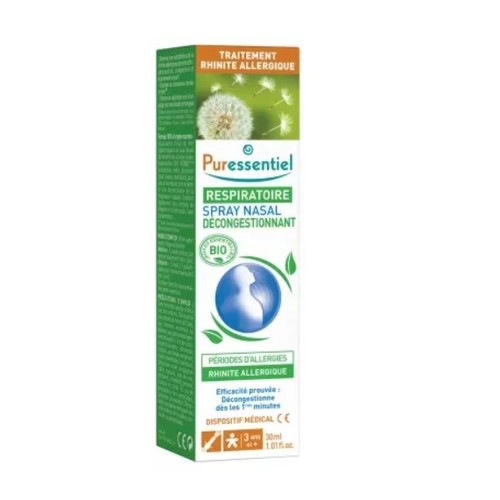 Puressentiel Respiratoire Spray Nasal Décongestionnant 30ml