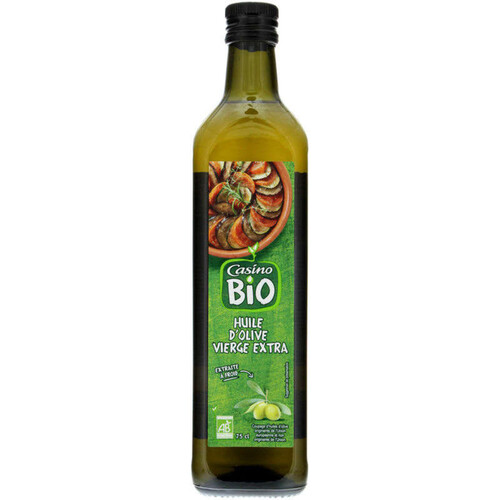 Casino Bio Huile D'Olive Vierge Extra - Biologique - 75Cl