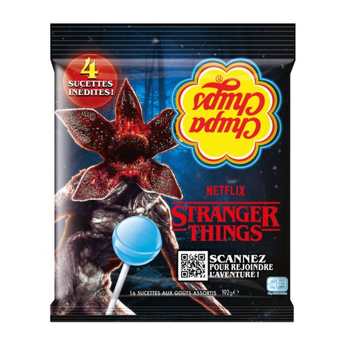 Chupa Chups Sucettes Stranger Things 192g