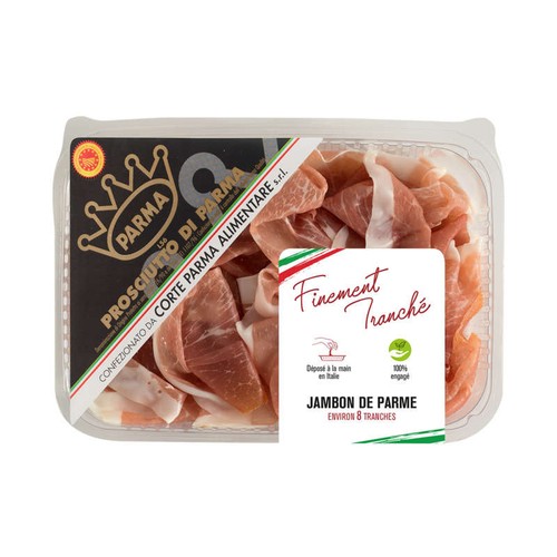 Corte del gusto Chiffonnade de Jambon de Parme 80g