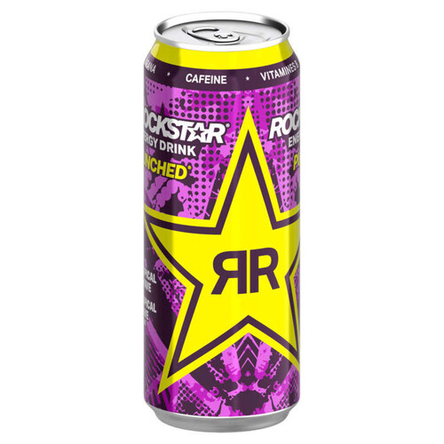 Rockstar Energy Drink Punched goût tropical goyave 50cl