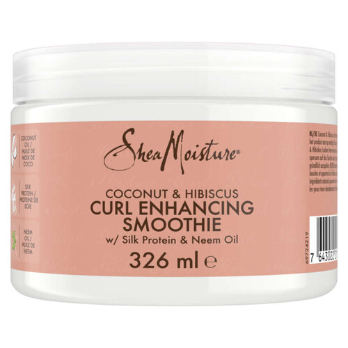 Shea Moisture soin cheveux smoothie noix de coco & hibiscus 326ml