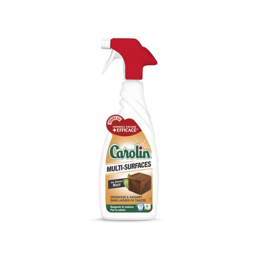 Carolin Nettoyant Muti-Surfaces Pistolet au savon noir 650ml