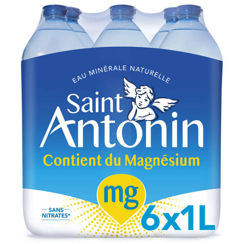 Saint Antonin Eau Minérale Naturelle 6x1L