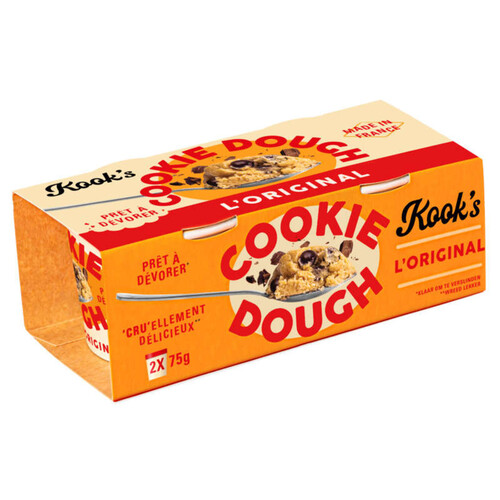 Kook's cookie dough l'original 2x75g