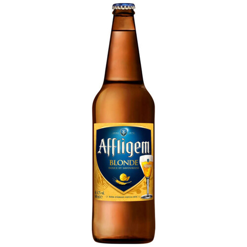 Affligem Blonde Bière d'abbaye bouteille 66cl