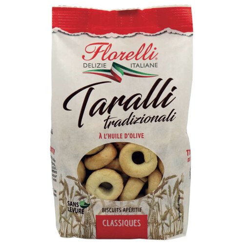 Florelli Taralli Classique Biscuits Salés 200g 