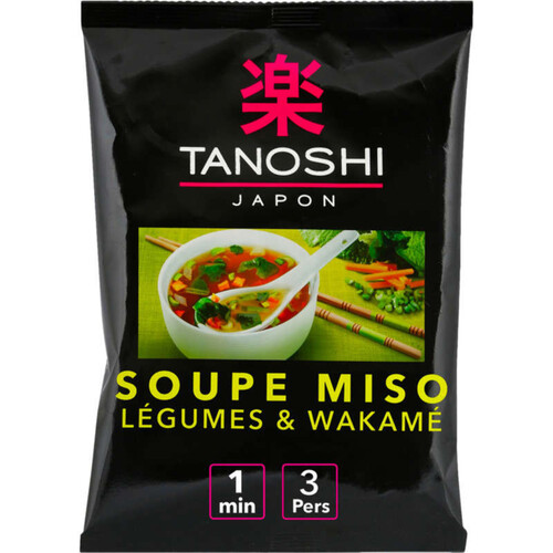 Tano Soupe Miso Legumes 65G