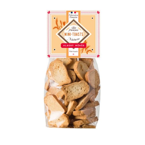 Albert Ménès Mini-toasts natures 100g
