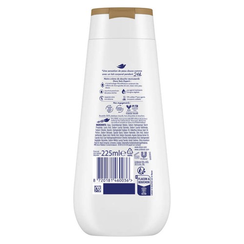 Dove Gel Douche Soin Expert Surgras Nourrissant 225ml