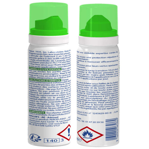 Spray répulsif anti-moustiques 7h, Marie Rose (100 ml)