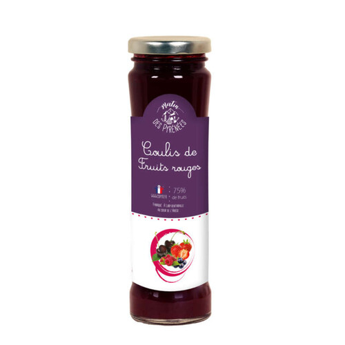 Matin Des Pyrénées Coulis Quatre Fruits Rouges 165G