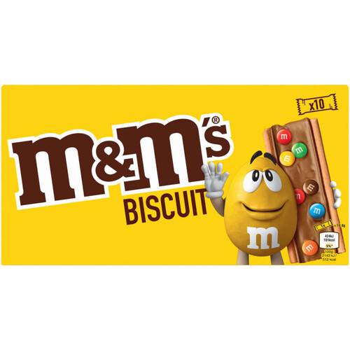 M&M's Biscuits nappage Chocolat au lait & M&M's mini 198G