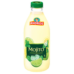 Andros Mojito Cocktail Sans Alcool 1l.