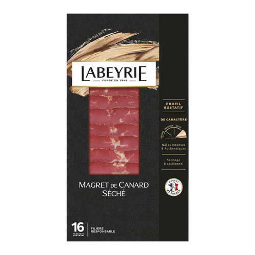 Labeyrie Emincés De Magret De Canard Séchés Au Poivre Apéritif & Salade 90G