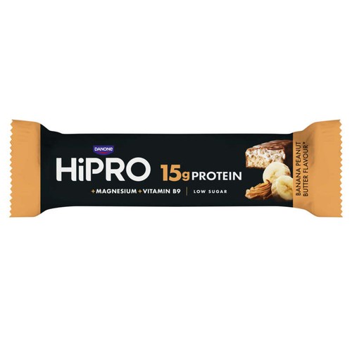 HiPRO Barre Saveur banane beurre de cacahuète 45g