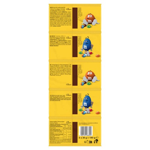 M&M's Peanut 5x36g