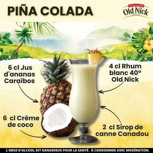 Old Nick Rhum Blanc Martinique 1L