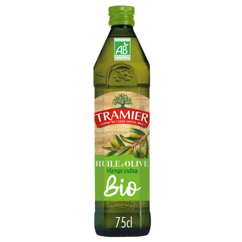 Tramier Huile Olive Vierge Extra Bio 75cl