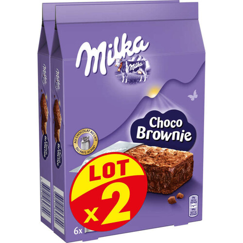 Milka Gâteaux Choco Brownie 180g