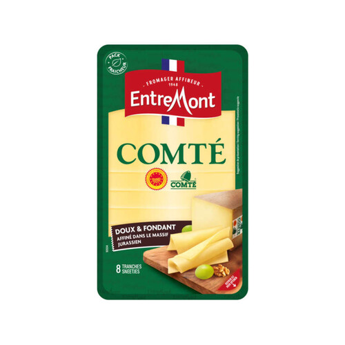 Entremont Comté x8 Tranches Aop 120g