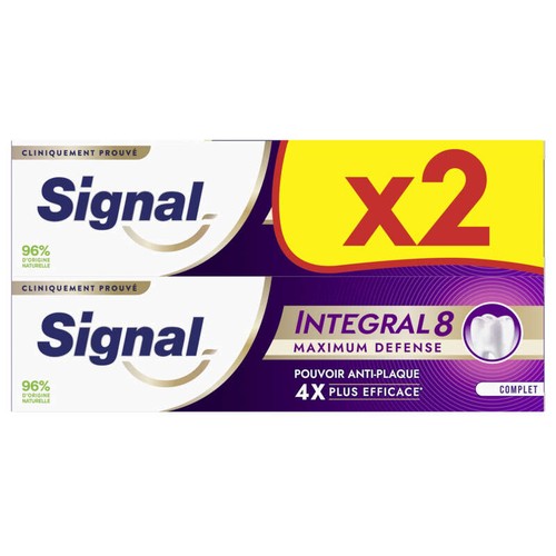 Signal Intégral 8 Dentifrice Maximum Défense Complet 75ml