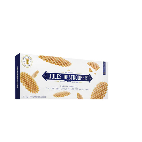 Jules Destrooper Gaufrettes Croustillantes au Beurre 100g