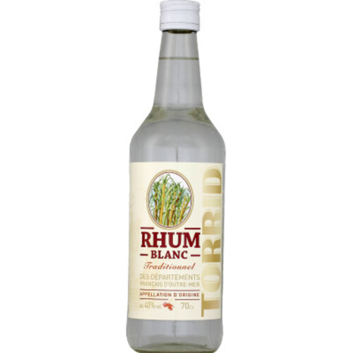 Monoprix Rhum Blanc Traditionnel 40%Vol. 70cl