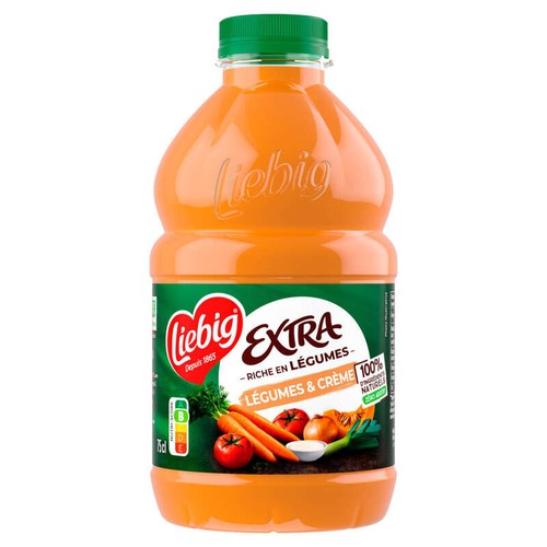 Liebig Soupe velouté de légumes& crème 75cl