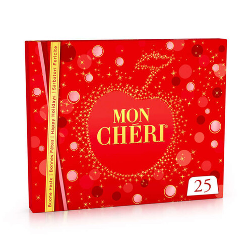 Mon Chéri x25 Bonbons De Chocolat Noir Fourrés 262g