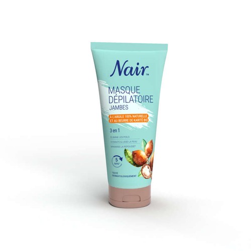 Nair Masque dépilatoire jambes sublimes rituel karité 3 en 1 - 180ml