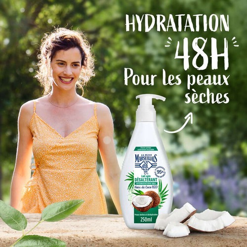 Le Petit Marseillais Lait Hydratant Coco 250ml