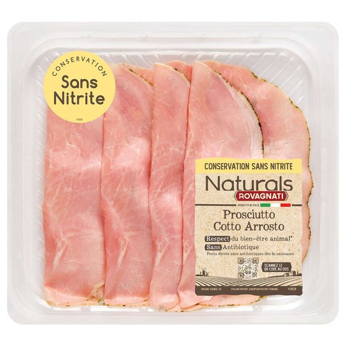 Naturals Jambon Cuit Rôti aux herbes 90g