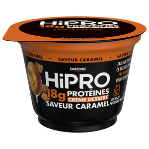 Hipro crème dessert saveur caramel - Danone - 180 g
