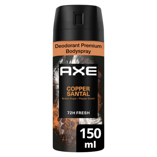 Axe déodorant homme copper santal 150ml