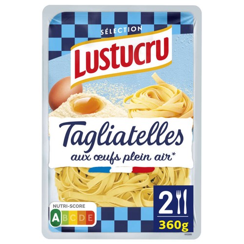 Lustucru Tagliatelles aux œufs frais 360g