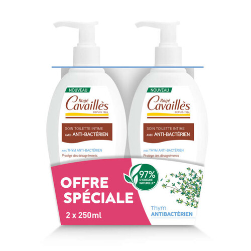 [Para] Rogé Cavaillès Soin Toilette Intime Anti-Bactérien  2x250ml