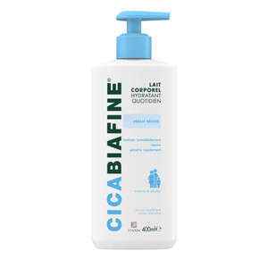 [Para] Cicabiafine Lait Hydratant Corporel Quotidien Peaux Sèches 400ml