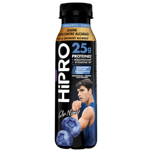 HiPRO Yaourt à Boire Saveur Myrtille 300g