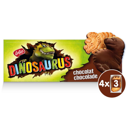 Lotus Dinosaurus Chocolat Noir 225g