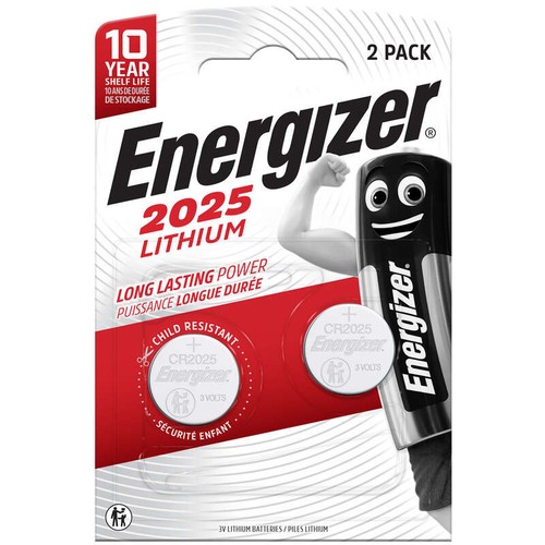 Energizer pile bouton energizer lithium 2025, pack de 2