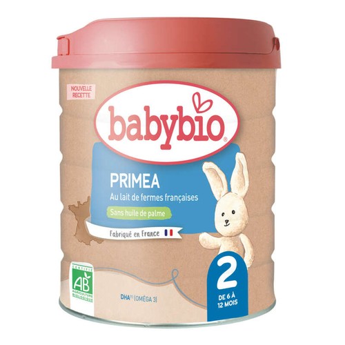 Babybio Primea lait de 6 à 12 mois 800g