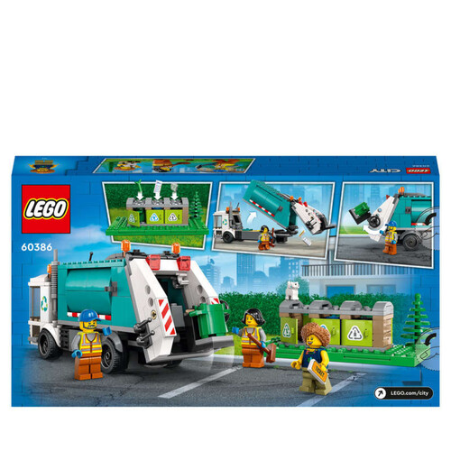 Lego city le camion de recyclage