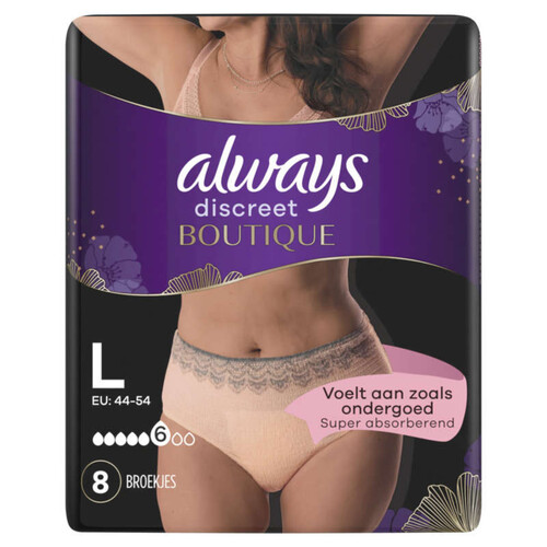 Always Discreet Culottes Pour Fuites Urinaires Boutique L x8