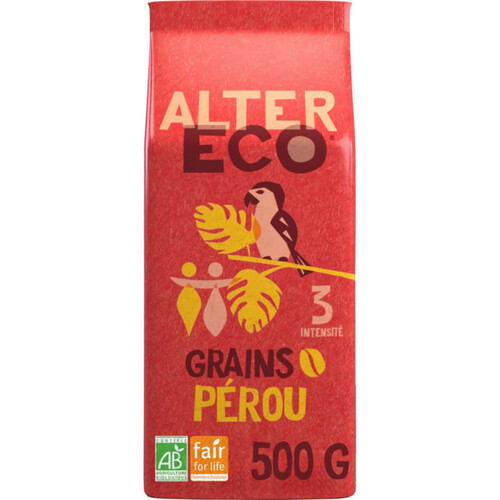 Alter Eco Cafe Grain Perou bio 500g